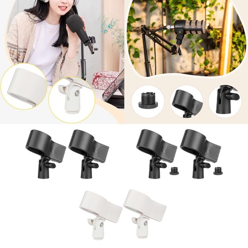 2pcs mikrofon halter clips mic - clips,